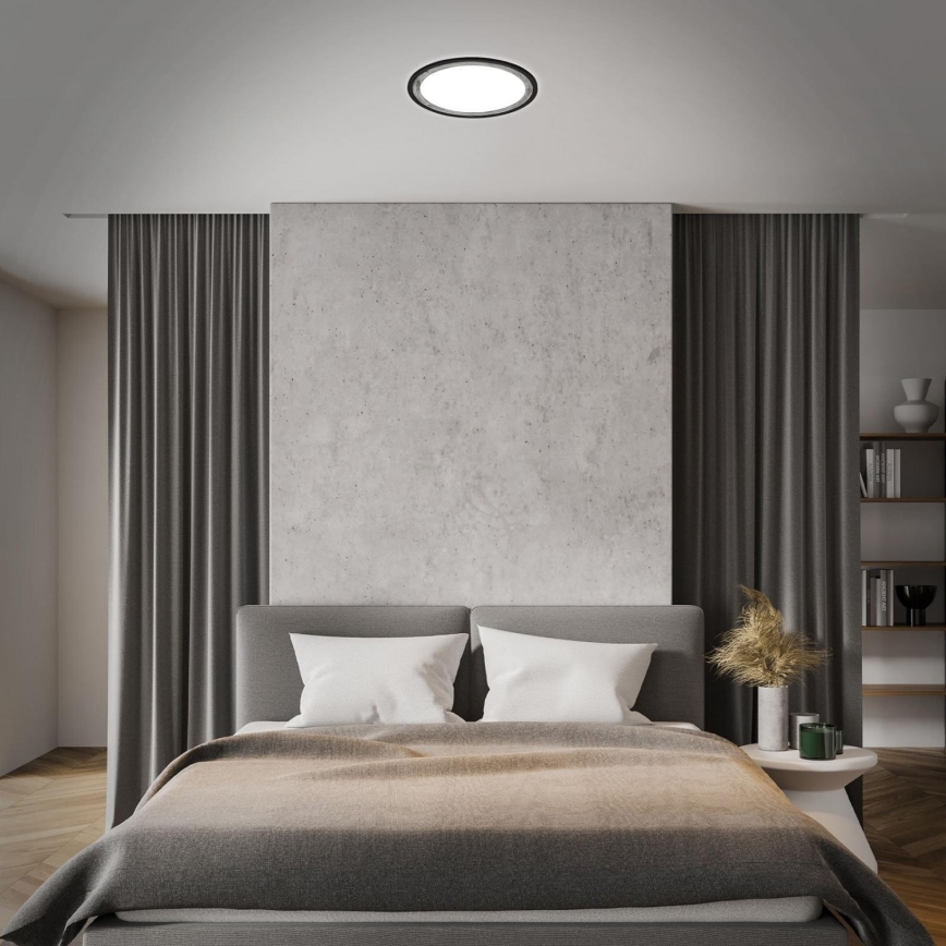 Brilo - Himmennettävä LED-kattovalaisin SLIM LED/22W/230V 2700-6500K + kauko-ohjaus