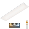 Brilo - Himmennettävä LED-kattovalaisin SLIM LED/24W/230V 3000-6500K 100x25 cm + kauko-ohjaus