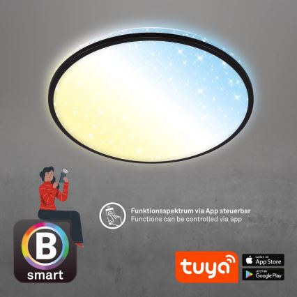 Brilo - Himmennettävä LED-kattovalaisin STARRY SKY LED/42W/230V 3000-6500K Wi-Fi Tuya + kauko-ohjaus