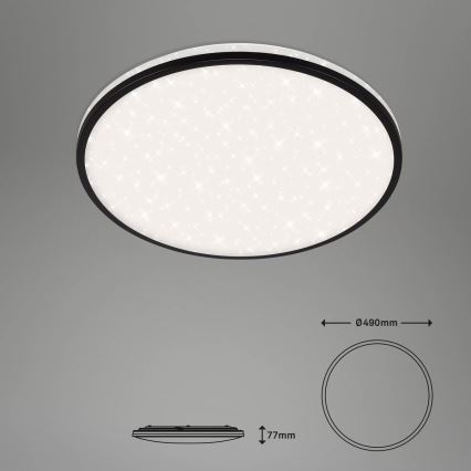 Brilo - Himmennettävä LED-kattovalaisin STARRY SKY LED/42W/230V 3000-6500K Wi-Fi Tuya + kauko-ohjaus