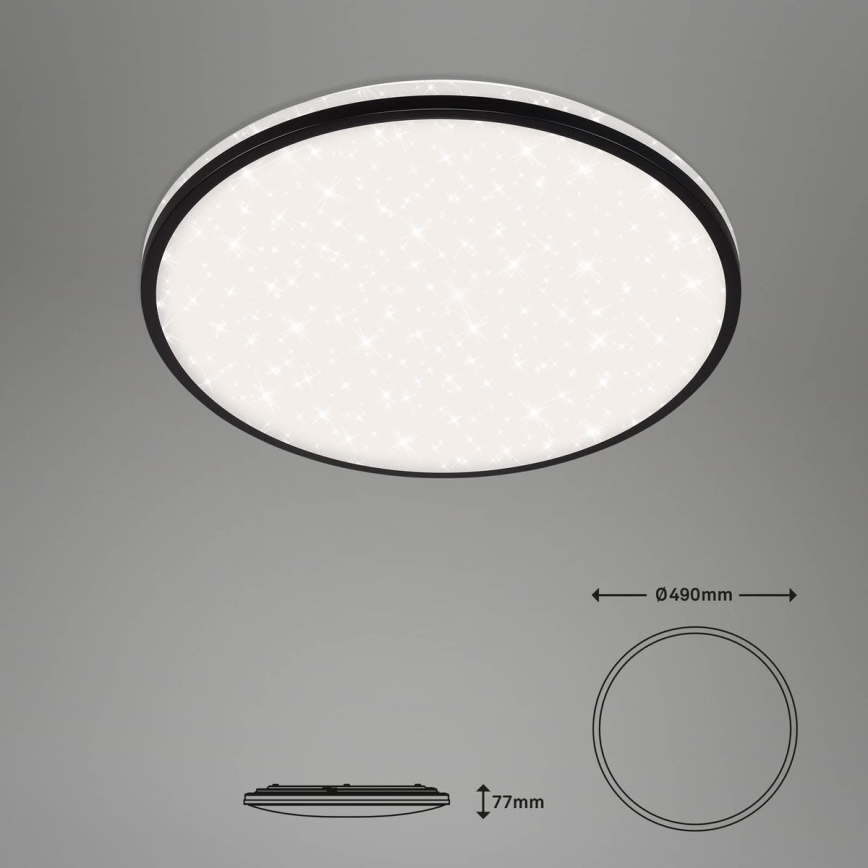 Brilo - Himmennettävä LED-kattovalaisin STARRY SKY LED/42W/230V 3000-6500K Wi-Fi Tuya + kauko-ohjaus
