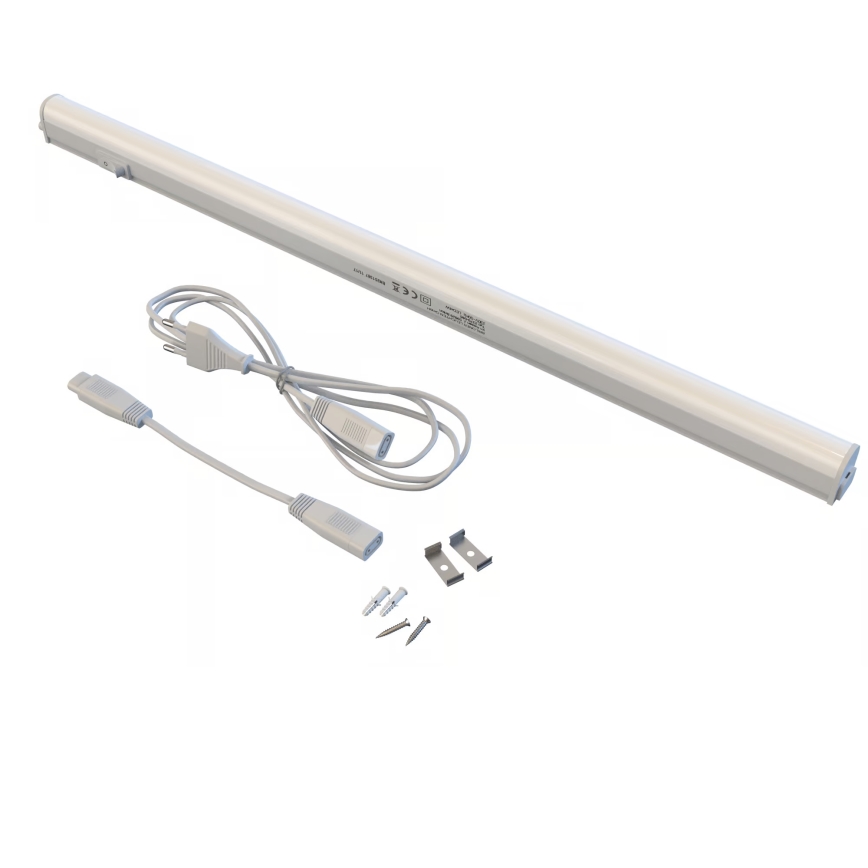 Brilo - LED-alakaapin valaisin LED/8W/230V 4000K 58,5 cm