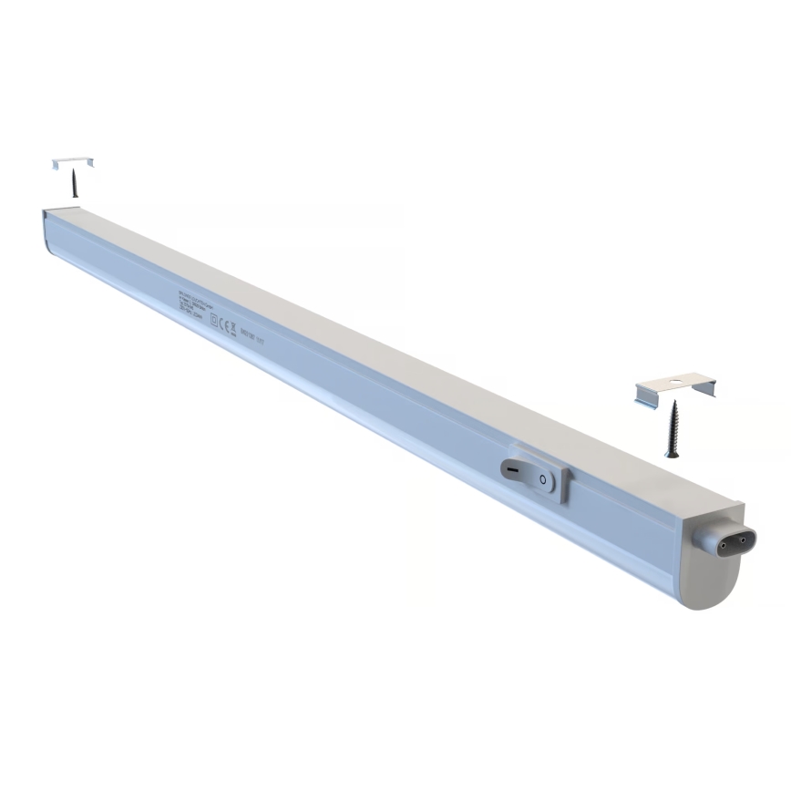 Brilo - LED-alakaapin valaisin LED/8W/230V 4000K 58,5 cm