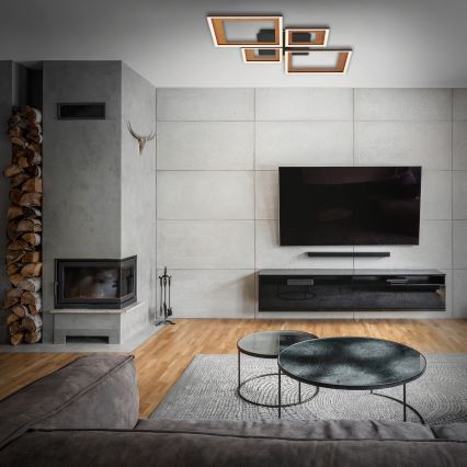 Brilo - LED himmennettävä kattovalaisin FRAME LED/38W/230V