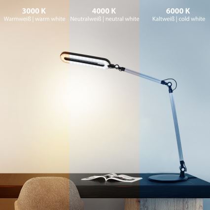 Brilo - LED himmennettävä kosketuspöytävalaisin LED/6,6W/230V 3000/4000/6000K
