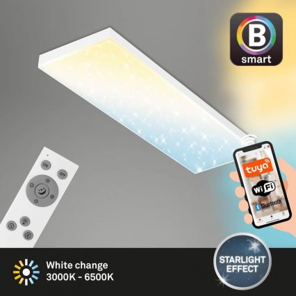 Brilo - LED Himmennetty kiinteä paneeli FRAMELESS LED/28W/230V 3000-6500K Wi-Fi Tuya + kauko-ohjaus
