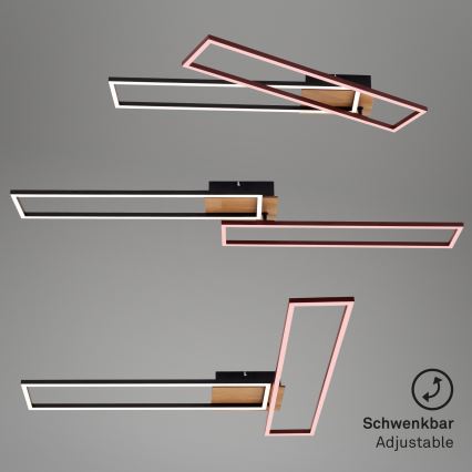 Brilo - LED-himmennyskattokruunu FRAME 2xLED/20W/230V 2700-5000K + kauko-ohjaus
