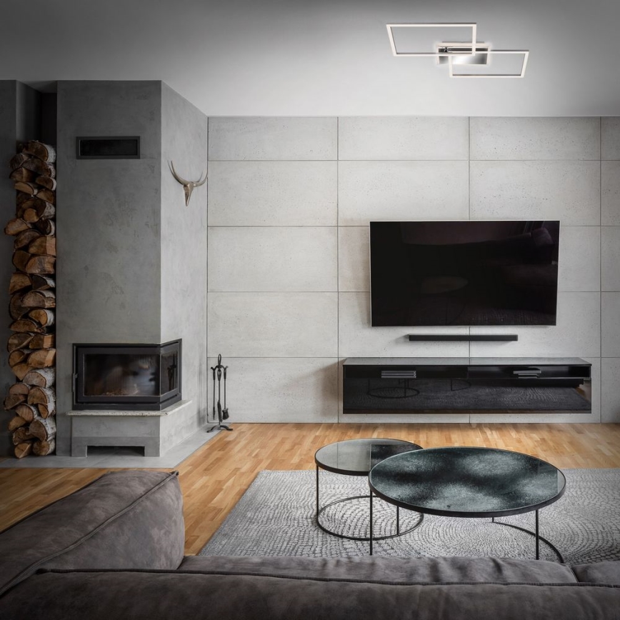 Brilo - LED-himmennyskattokruunu FRAME 2xLED/20W/230V 2700-6500K + kauko-ohjaus