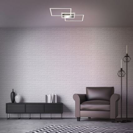 Brilo - LED-himmennyskattokruunu FRAME 2xLED/20W/230V 2700-6500K + kauko-ohjaus