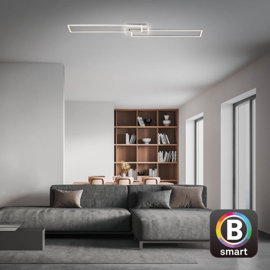 Brilo - LED-himmennyskattokruunu FRAME 2xLED/20W/230V 2700-6500K Wi-Fi Tuya + kauko-ohjaus