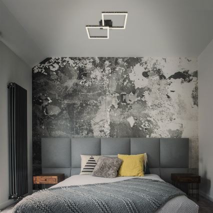 Brilo - LED-himmennyskattokruunu FRAME 2xLED/9W/230V