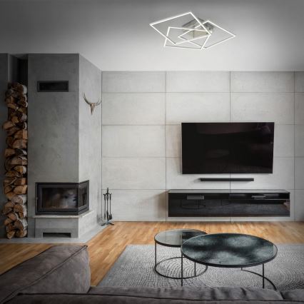 Brilo - LED-himmennyskattokruunu FRAME LED/40W/230V 2700-5000K Wi-Fi Tuya + kauko-ohjaus