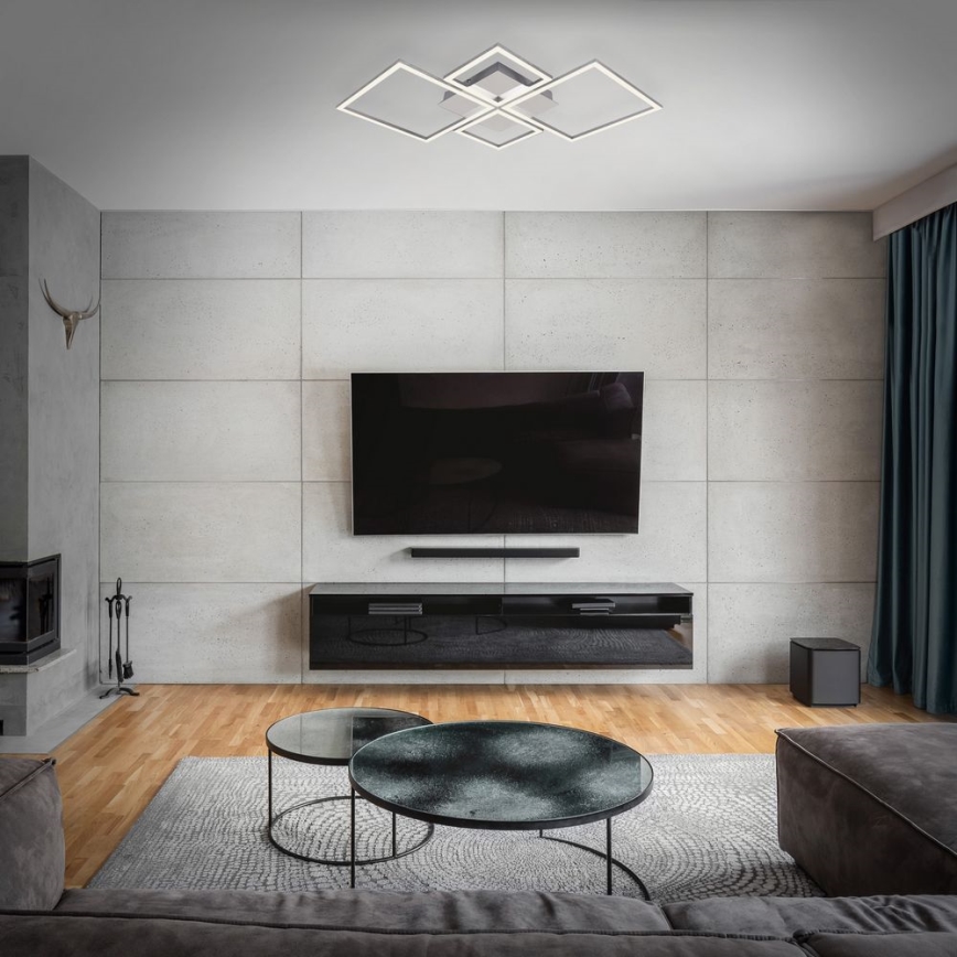 Brilo - LED-himmennyskattokruunu FRAME LED/44W/230V