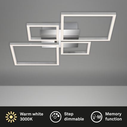 Brilo - LED-himmennyskattokruunu FRAME LED/44W/230V