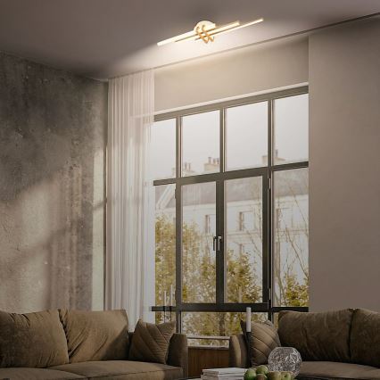 Brilo - LED-kattovalaisin TINKA LED/21W/230V 3000K kuparinvärinen