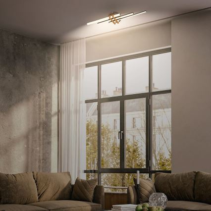 Brilo - LED-kattovalaisin TINKA LED/21W/230V 3000K musta