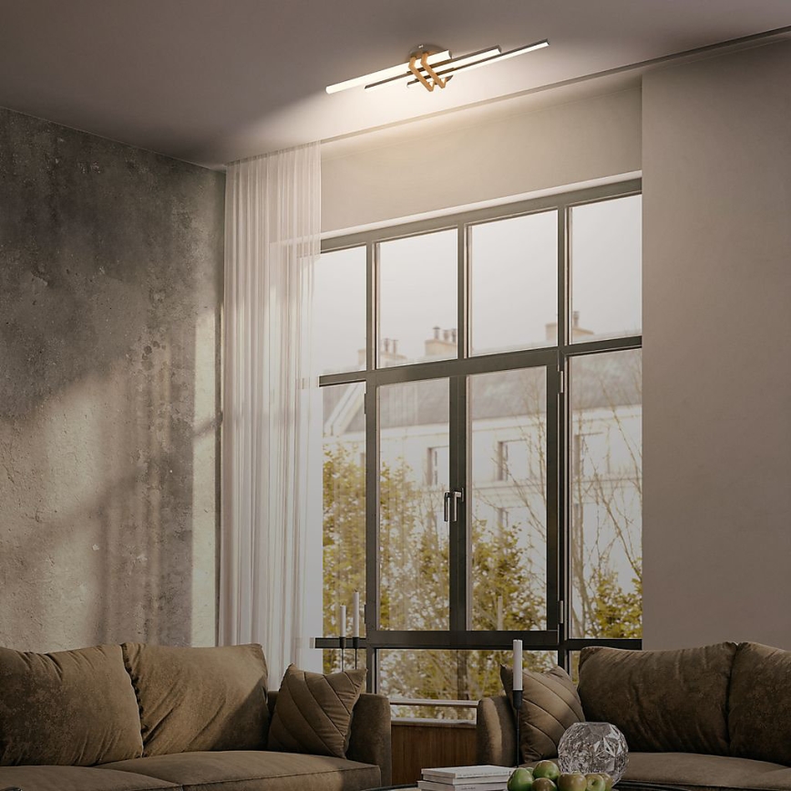 Brilo - LED-kattovalaisin TINKA LED/21W/230V 3000K musta