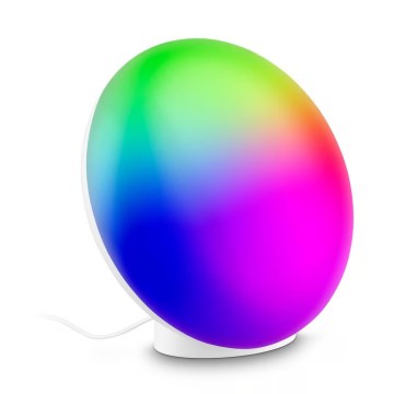 Brilo - LED RGBIC Himmennettävä pöytävalaisin TARA LED/6W/230V 3000-6500K valkoinen + kaukosäädin