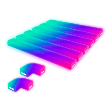 Brilo - LED RGBIC himmennettävä valonauha Smart LED/24W/230V Wi-Fi Tuya