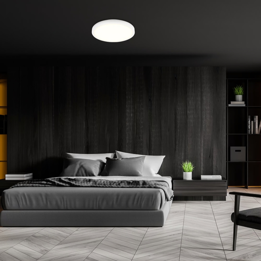 Brilo - LED RGBW himmennettävä kattovalaisin LED/20W/230V 2200–6500K Wi-Fi Tuya, halkaisija 27 cm