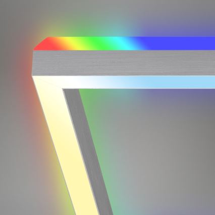 Brilo - LED RGBW Himmennettävä kiinteä kattokruunu FRAME 2xLED/21W/230V 2700-6500K + kauko-ohjaus