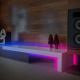 Brilo - LED RGBW Himmennettävä nauha MUSIC 4,65m LED/12W/230V + kauko-ohjaus