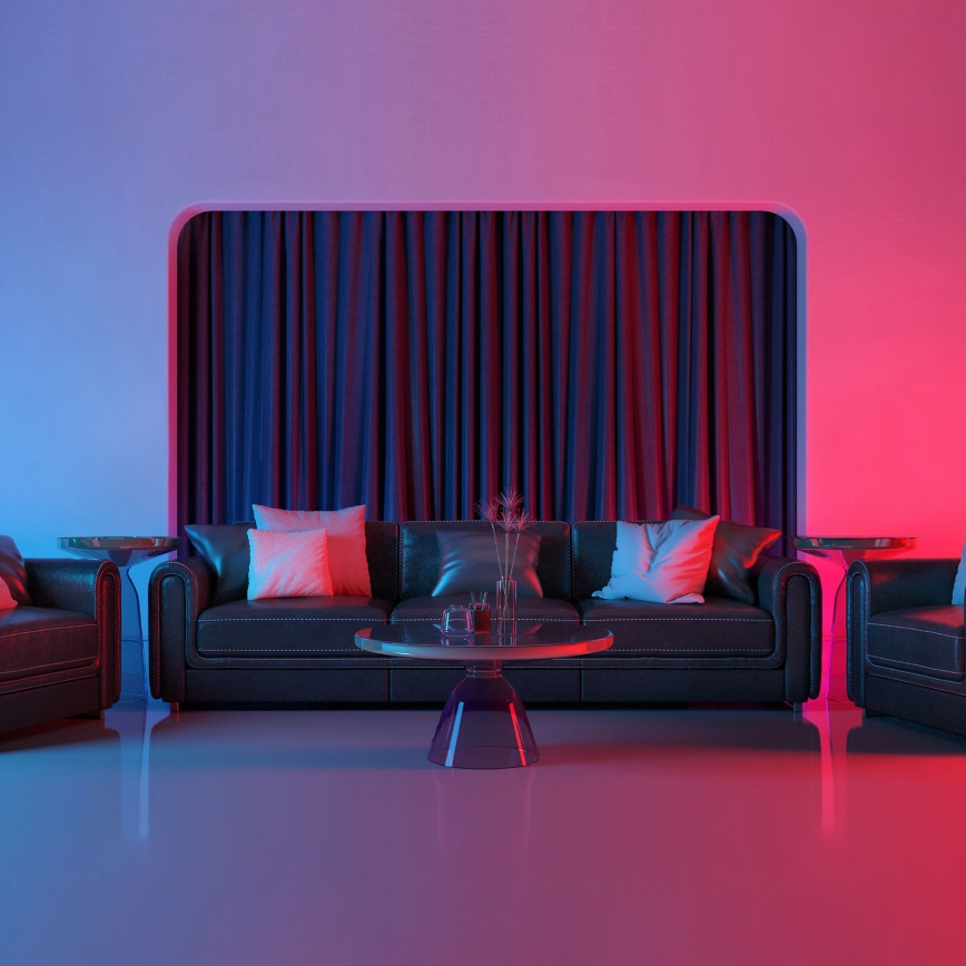 Brilo - LED RGBW Himmennettävä nauha 6,5m LED/18W/230V Wi-Fi Tuya + kauko-ohjaus