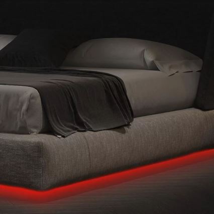 Brilo - LED RGBW Himmennettävä nauha 6,5m LED/22W/230V + kauko-ohjaus