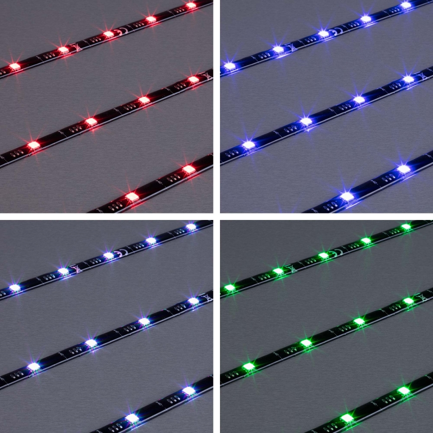 Brilo - LED RGBW himmennettävä TV-nauha 3m LED/2,5W/USB + kaukosäädin