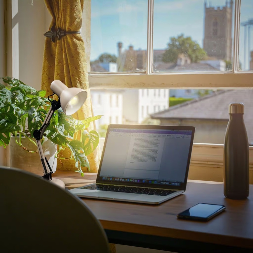 Brilo - PIXA pöytälamppu 1xE14/25W/230V beige