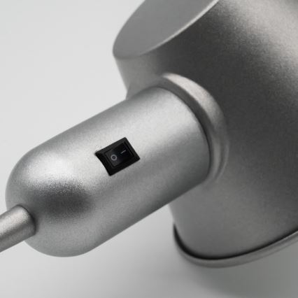 Brilo - pöytälamppu 1xE27/10W/230V mattakromi