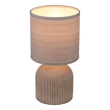 Brilo - Pöytälamppu INO 1xE14/10W/230V ruskea