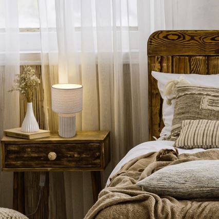 Brilo - Pöytävalaisin INO 1xE14/10W/230V ruskea