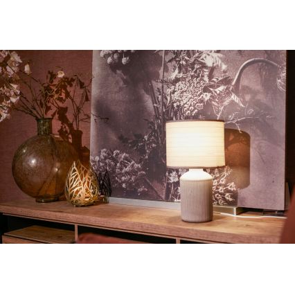 Brilo - Pöytävalaisin INO 1xE14/10W/230V ruskea