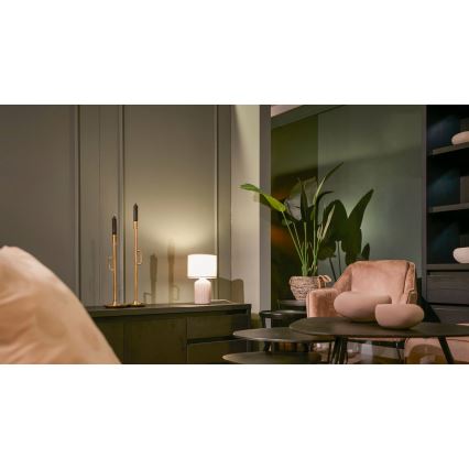 Brilo - Pöytävalaisin INO 1xE14/10W/230V ruskea