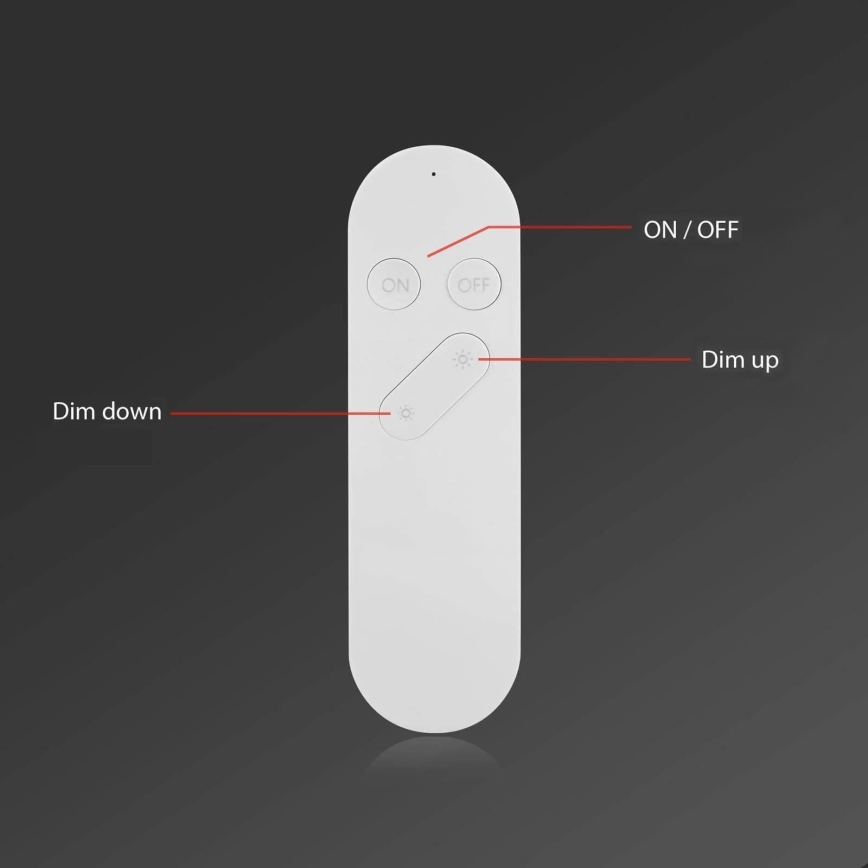Brilo - SETTI 3x LED RGBW Himmennettävä kylpyhuonevalo 1xGU10/4,9W/230V 2700-6500K Wi-Fi Tuya IP23 + kauko-ohjaus
