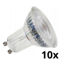 Briloner 0548-003 - SETTI 10x LED-polttimo GU10/3,5W/230V 3000K