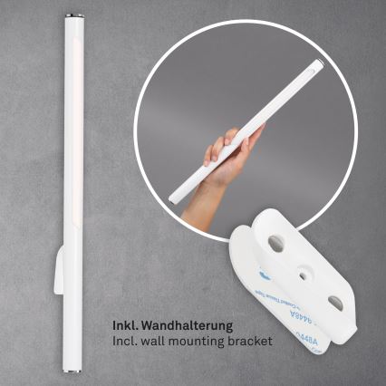 Briloner 1384-016 - LED himmennettävä kosketuslattiavalaisin 2-in-1 EVERYWHERE LED/2,3W/5V 2000 mAh