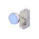Briloner 2040-012 - LED RGB Himmennettävä kohdevalo 1xLED/3,3W/230V + kauko-ohjaus