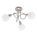 Briloner 2046-032 - Pinta-asetettava kattokruunu VIOLA 3xE14/40W/230V