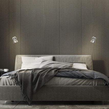 Briloner 2049-014 - Seinäkohdevalo RETRO 1xE14/40W/230V harmaa