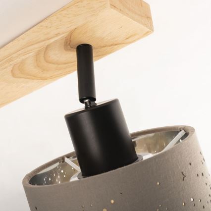 Briloner 2078-041 - Kohdevalo SPOTLIGHT 4xE27/25W/230V beige