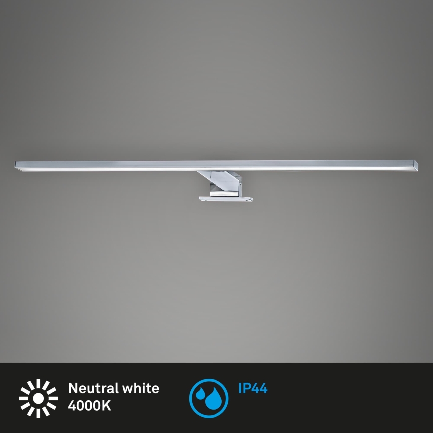 Briloner 2104-118 - LED-kylpyhuoneen peilivalaisin LED/8W/230V 60 cm mattakromi
