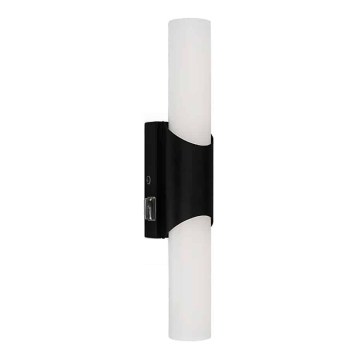 Briloner 2111-015 - LED kylpyhuoneen peilivalaisin LED/6,5W/230V 32 cm musta