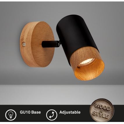 Briloner 2144015 - Seinäkohdevalo SPOT 1xGU10/9W/230V