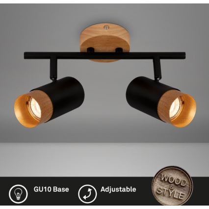 Briloner 2144025 - Kohdevalo SPOT 2xGU10/9W/230V