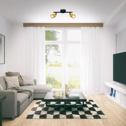 Briloner 2145-027 - Kohdevalaisin 2xGU10/9W/230V