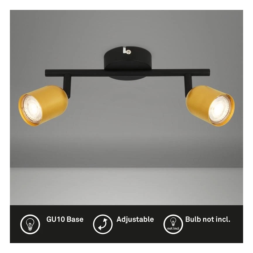 Briloner 2145-027 - Kohdevalaisin 2xGU10/9W/230V