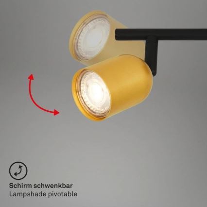 Briloner 2145-027 - Kohdevalaisin 2xGU10/9W/230V