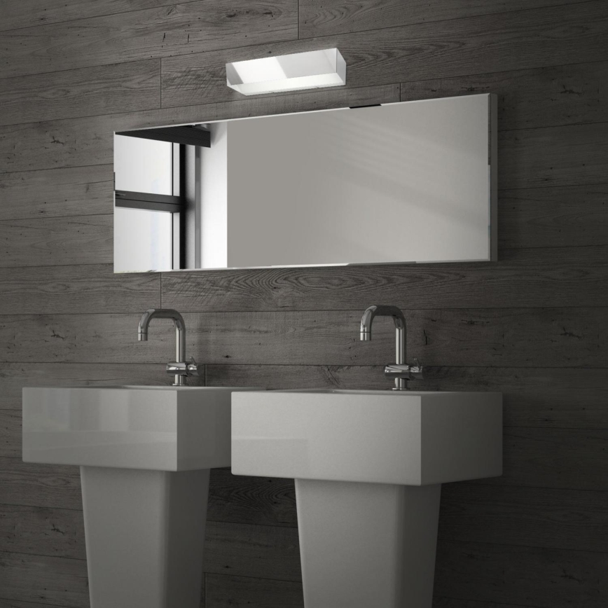 Briloner 2204-018 - LED-ulkoseinävalaisin LED/8W/230V IP44 kiiltävä kromi